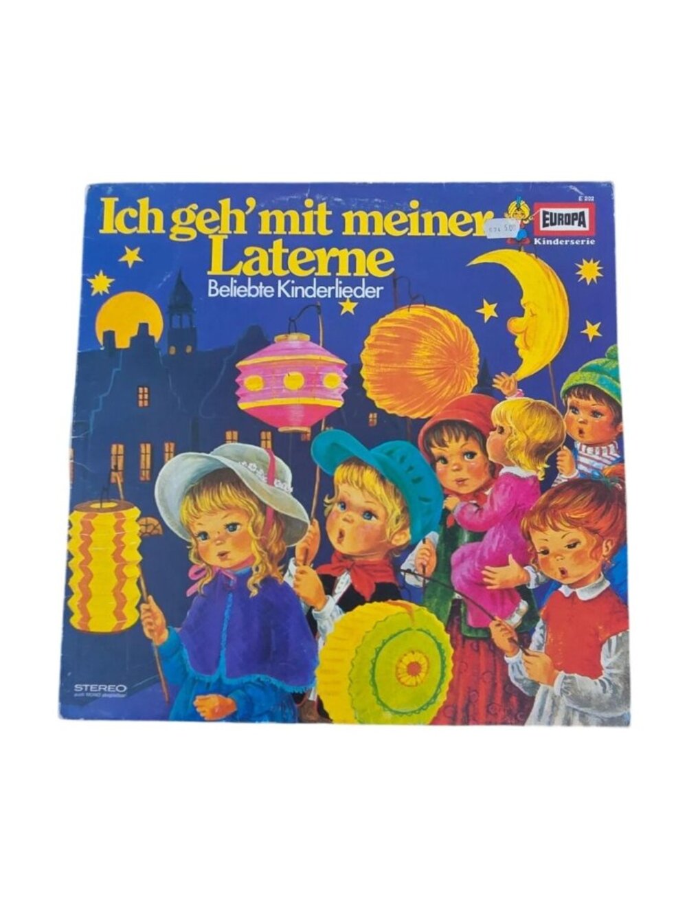 German Childrens Vinyl Record Kinderlieder Vinyl Record Europa Kinderchor